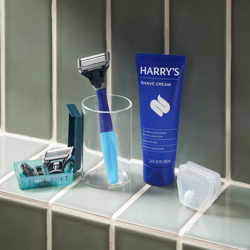 Harry's Original Shave Set / Original - Ocean / Shave Cream